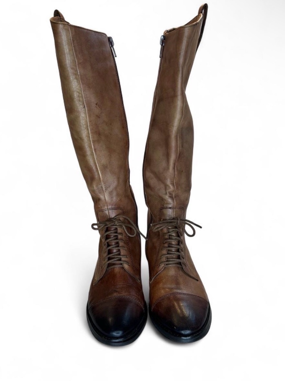 Saks fifth avenue Leather Boots - Brown